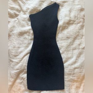 WARDROBE.NYC X Hailey Bieber ribbed mini dress